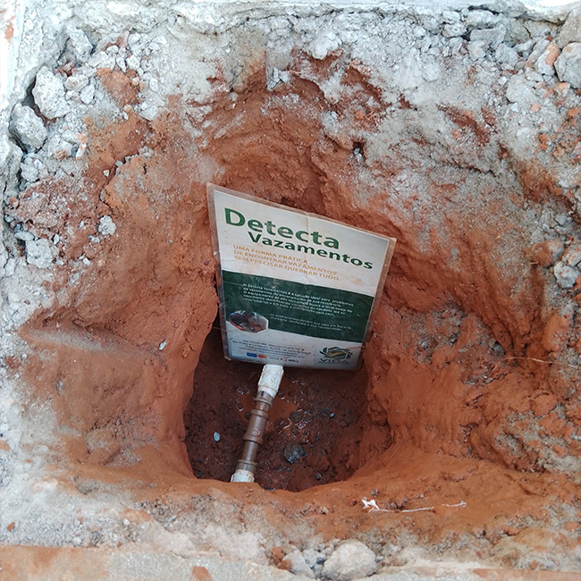 Detecta Vazamento (Caça vazamento)